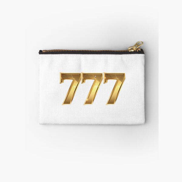 Item preview, 777 Angel Number Sticker designed and sold by Money Magnet Studio.