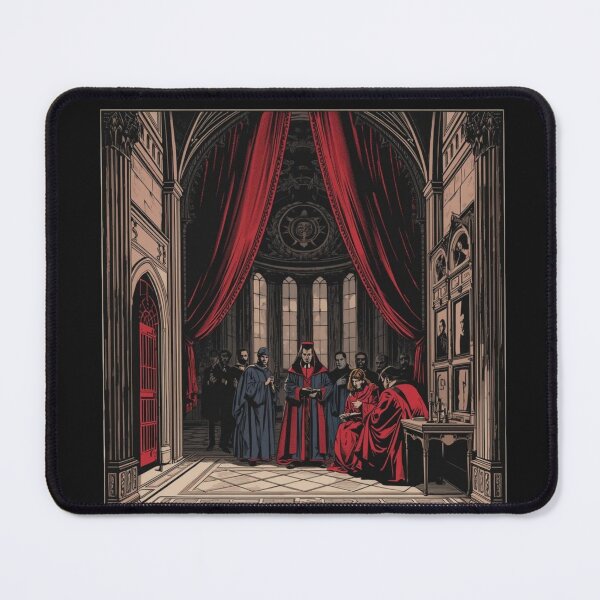 Item preview, The Evil Made Me Do It — Dark Sacred Confession Art designed and sold by GeoWhimsy Studio.
