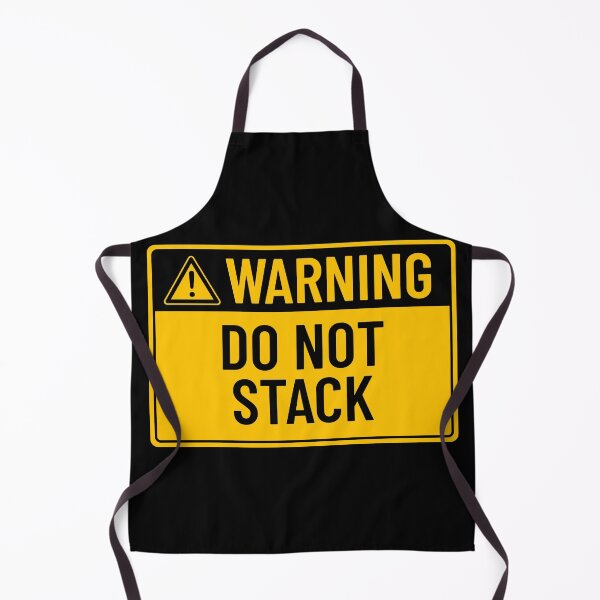 Item preview, Warning: Do Not Stack designed and sold by mr-k-store.