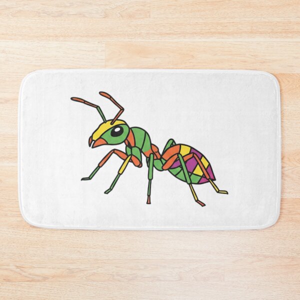 Item preview, Neon Green and Orange Ant – Tropical Insect Design for Lovers of Earthy and Vibrant Colors designed and sold by bsbd-action.