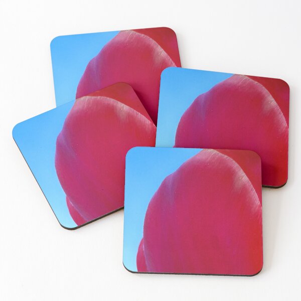 Item preview, Scarlet Curve: Minimalist Tulip Abstract designed and sold by ISOandInk.