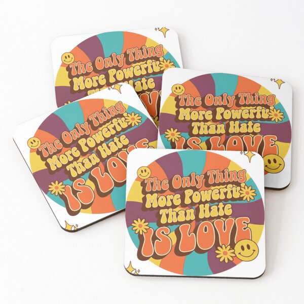 Item preview, The Only Thing More Powerful Than Hate Is Love Motivational designed and sold by SkeletonsDanger.