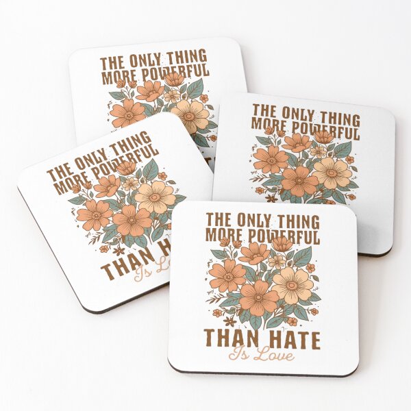 Item preview, The Only Thing More Powerful Than Hate Is Love Human Unity designed and sold by SkeletonsDanger.