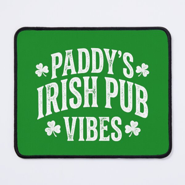 Item preview, Paddy's Shamrock Irish Pub Vintage Clover Emblem designed and sold by ArcaneArtistry.
