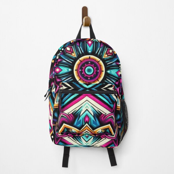 Item preview, Cosmic Mandala – Vibrant Symmetry Emblem Design designed and sold by Dogandesighn.