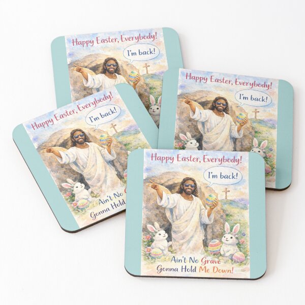 Item preview, Jesus is Back for Easter designed and sold by Blackberry Hill Design Co..