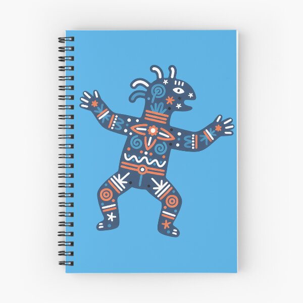 Item preview, Nazca Ritual Figure – Scandinavian Folk Art Fusion by heidiannemorris © designed and sold by FOLK ART FUSION by heidiannemorris.