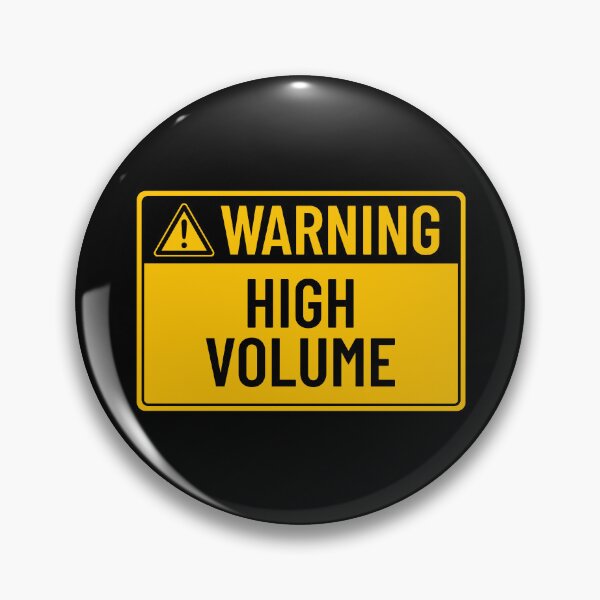 Item preview, Warning: High Volume designed and sold by mr-k-store.
