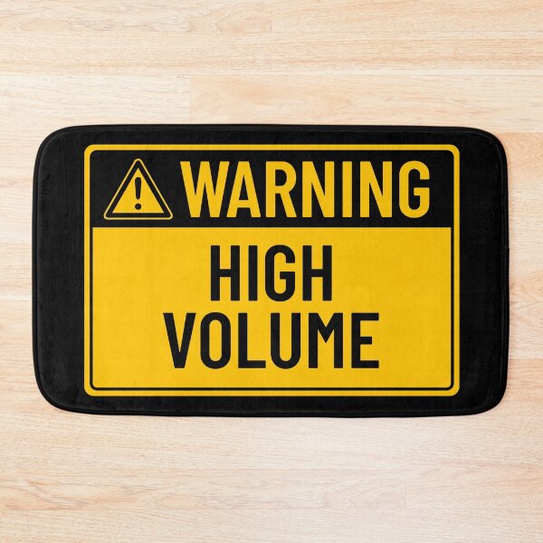 Item preview, Warning: High Volume designed and sold by mr-k-store.