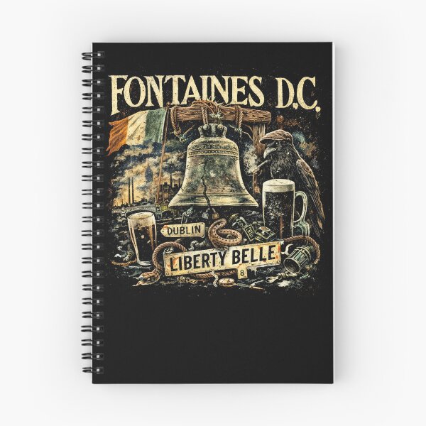 Item preview, Fontaines D.C. Liberty Belle colour designed and sold by Wanderdreaming.