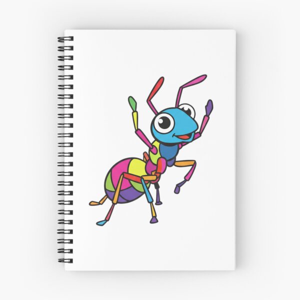 Item preview, Smiling Ant Cartoon – Cheerful Insect Sticker for Kids and Students designed and sold by bsbd-action.