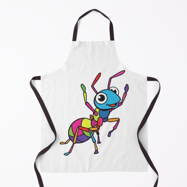 Item preview, Smiling Ant Cartoon – Cheerful Insect Sticker for Kids and Students designed and sold by bsbd-action.