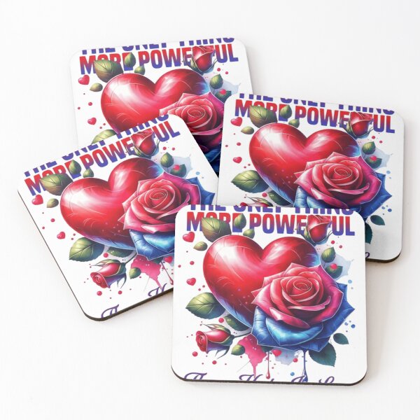 Item preview, The Only Thing More Powerful Than Hate Is Love Peace Message designed and sold by SkeletonsDanger.
