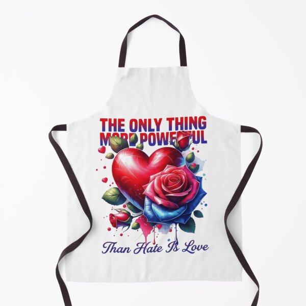 Item preview, The Only Thing More Powerful Than Hate Is Love Peace Message designed and sold by SkeletonsDanger.