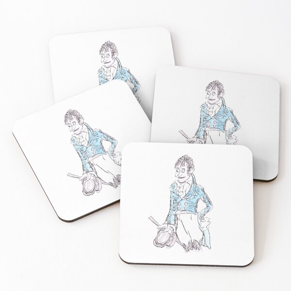 Item preview, Beau Brummell, the first fashion icon designed and sold by Inky Fingers Illustrations.