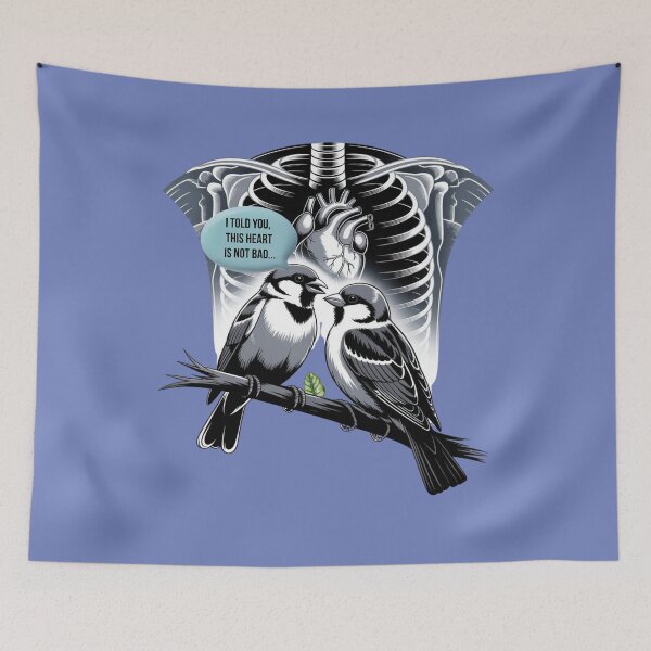 Item preview, Sparrows' Heart Chat - I Told You, This Heart Is Not Bad designed and sold by Reniferka Artifacts.
