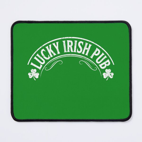Item preview, Lucky Irish Pub Vintage Clover Emblem designed and sold by ArcaneArtistry.