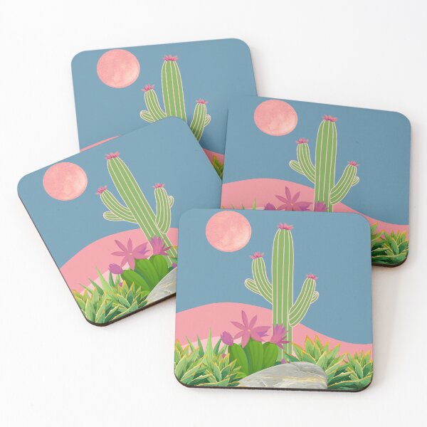Item preview, Pink Desert Cacti designed and sold by EllieHeartCo.