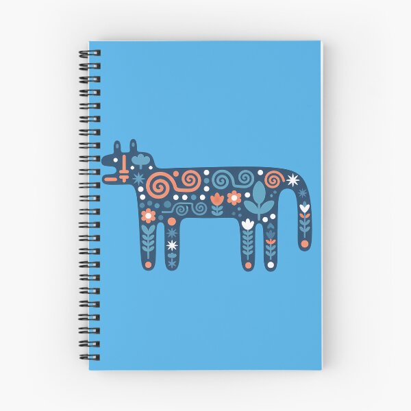 Item preview, Nazca Dog – Scandinavian Folk Art Fusion by heidiannemorris © designed and sold by FOLK ART FUSION by heidiannemorris.