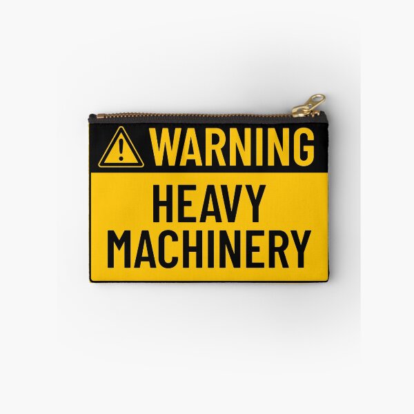 Item preview, Warning: Heavy Machinery designed and sold by mr-k-store.