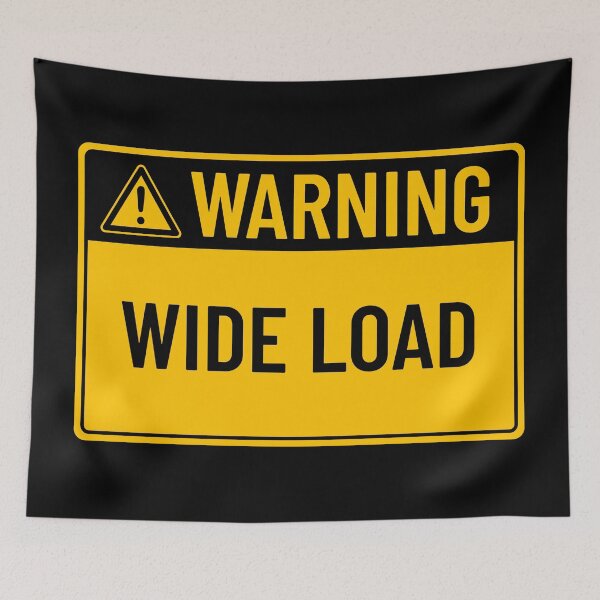 Item preview, Warning: Wide Load designed and sold by mr-k-store.
