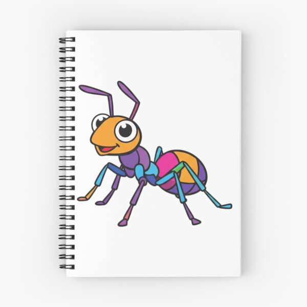 Item preview, Animated Orange Ant – Fun Insect Character Sticker for School Supplies and Gifts designed and sold by bsbd-action.