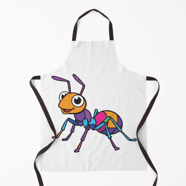 Item preview, Animated Orange Ant – Fun Insect Character Sticker for School Supplies and Gifts designed and sold by bsbd-action.