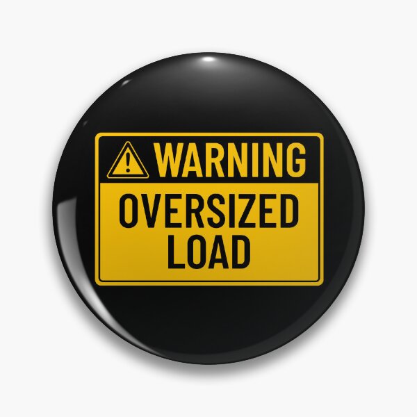 Item preview, Warning: Oversized Load designed and sold by mr-k-store.