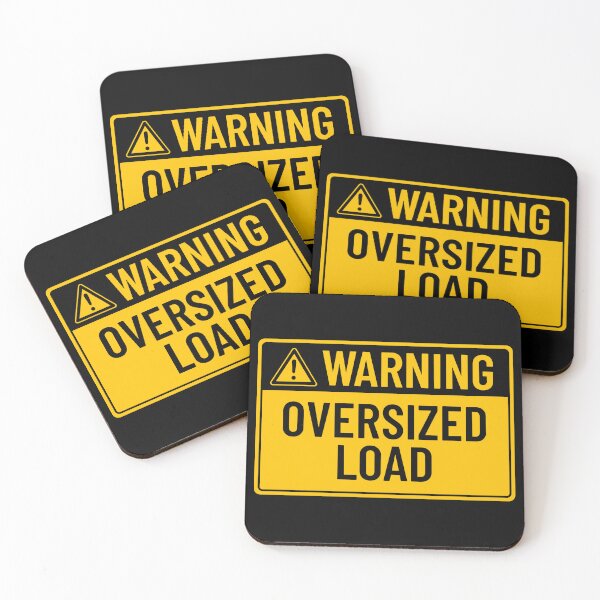 Item preview, Warning: Oversized Load designed and sold by mr-k-store.