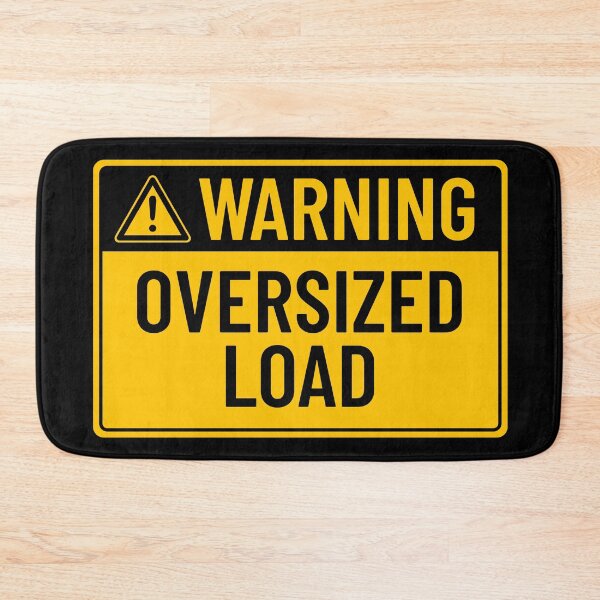 Item preview, Warning: Oversized Load designed and sold by mr-k-store.