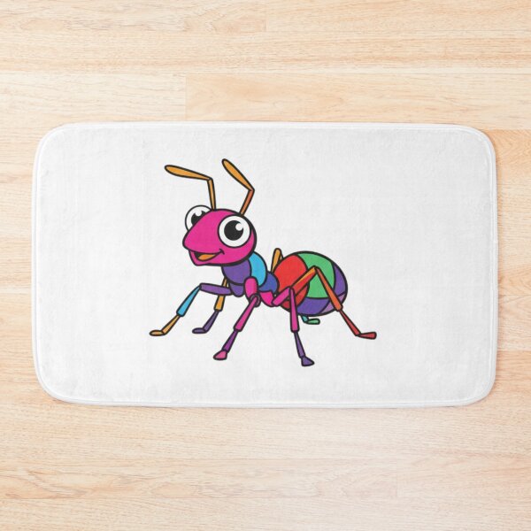 Item preview, Cartoon Pink Ant – Cute Insect Design for Lovers of Pink and Kawaii Style designed and sold by bsbd-action.