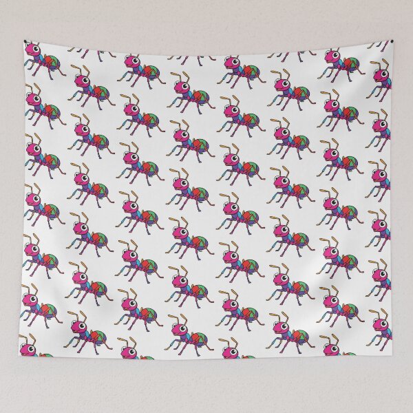 Item preview, Cartoon Pink Ant – Cute Insect Design for Lovers of Pink and Kawaii Style designed and sold by bsbd-action.