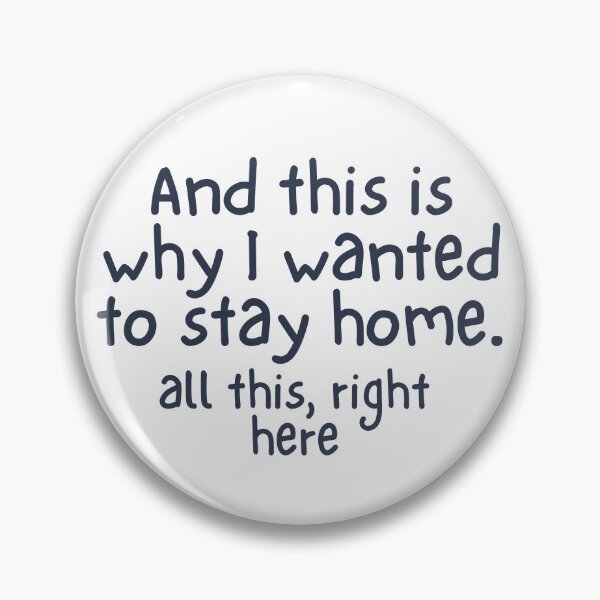 Item preview, And This Is Why I Wanted To Stay Home, All This Right Here - Funny Antisocial Tee designed and sold by karolina lindy.