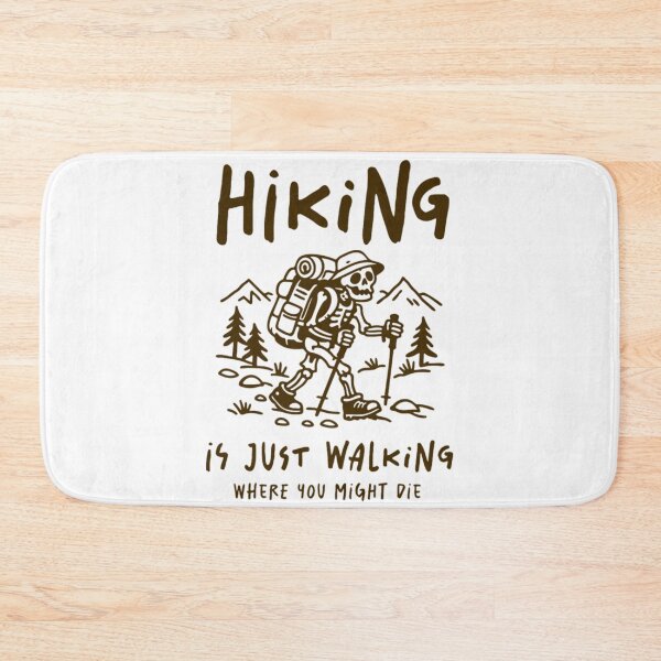 Item preview, Hiking is just walking designed and sold by wesdesignshop.