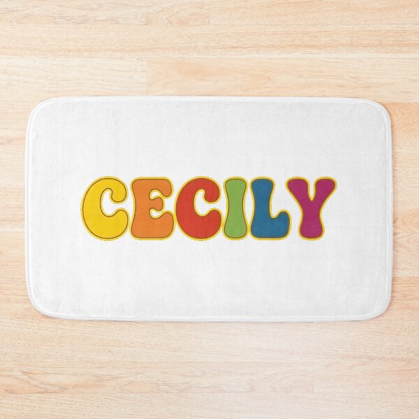 Item preview, ❤️ Cecily Personalized Name Wavy Retro Shirt, Coffee Mug, Sticker Gift designed and sold by HelixPedia.