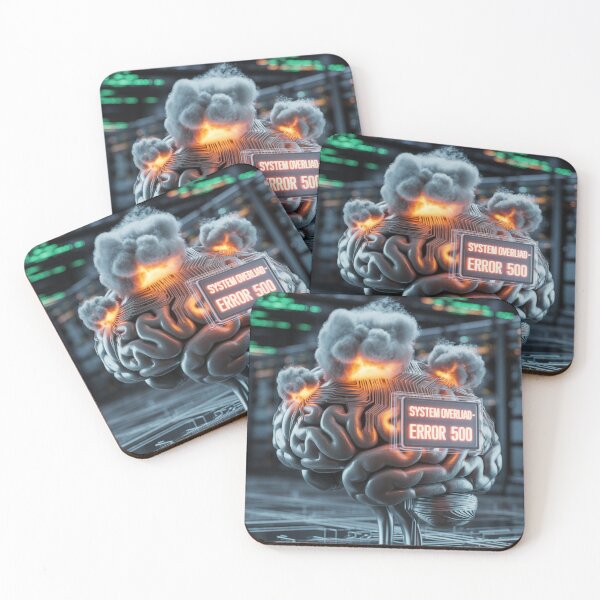 Item preview, System Overload - The Digital Burnout designed and sold by THEARTCURATİON .