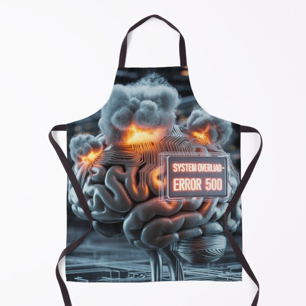Item preview, System Overload - The Digital Burnout designed and sold by THEARTCURATİON .