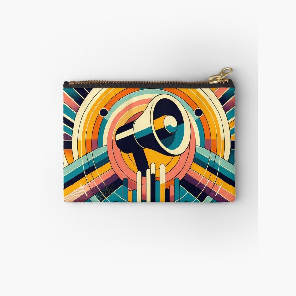 Item preview, Retro Geometric Megaphone Burst designed and sold by InkSmithery.