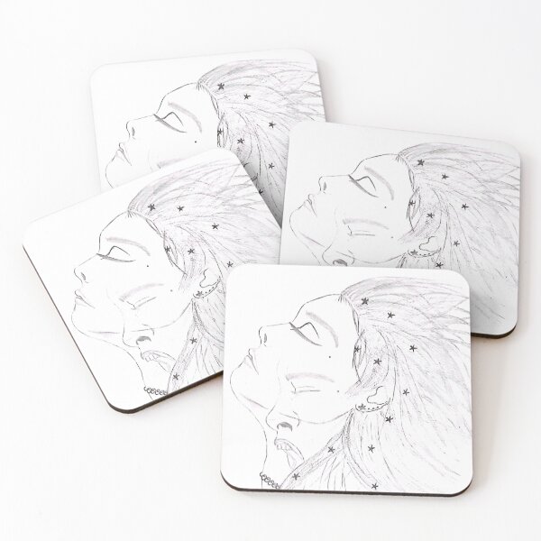 Item preview, Due Volti – Ritratto Surreale delle Emozioni designed and sold by DisegniPersonalizzati di irka87.