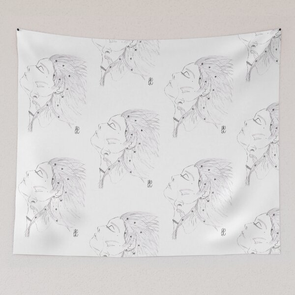 Item preview, Due Volti – Ritratto Surreale delle Emozioni designed and sold by DisegniPersonalizzati di irka87.