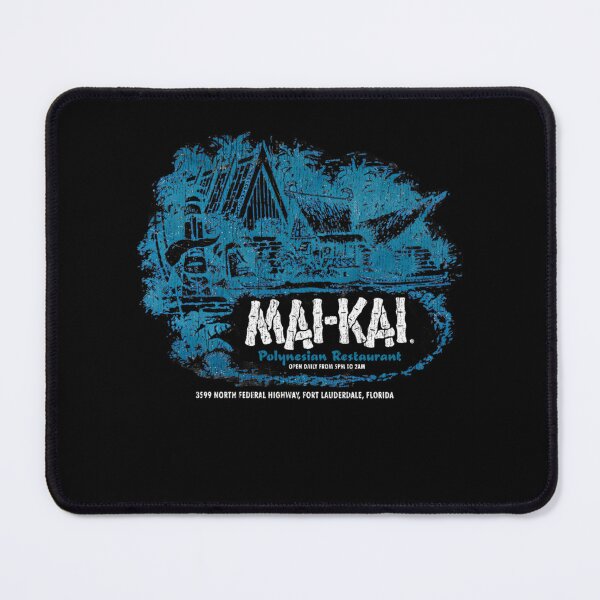 Item preview, Maikai Polynesian Restaurant Open Daily From 5pm To 2am North Federal Highway Fort Lauderdale Florida Tiki (On Darks) designed and sold by CustomedTee.