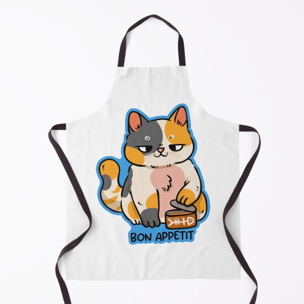 Item preview, Grumpy Calico Cat Bon Appetit Sardines designed and sold by dsangerv.