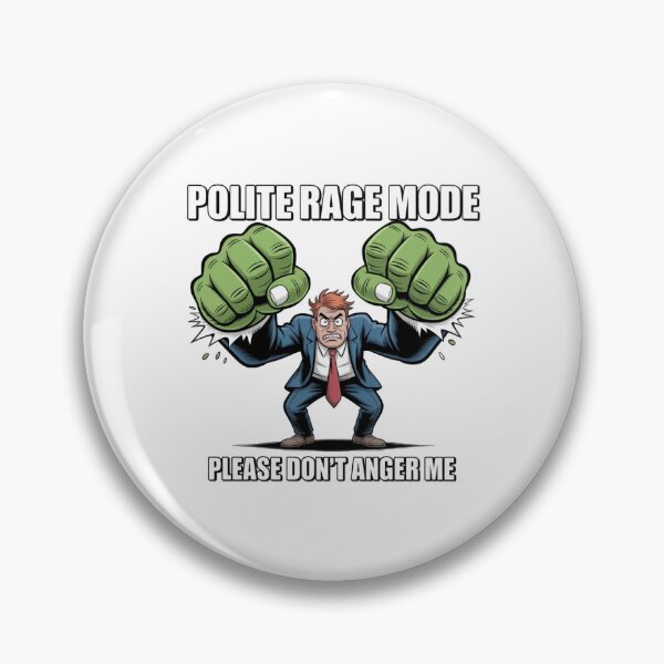 Item preview, Polite Rage Monster designed and sold by Imaginarium of Chaos falcon88 .