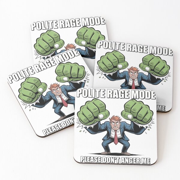 Item preview, Polite Rage Monster designed and sold by Imaginarium of Chaos falcon88 .