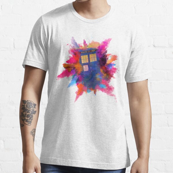 The Tardis - Space-Time Vortex Rupture Essential T-Shirt