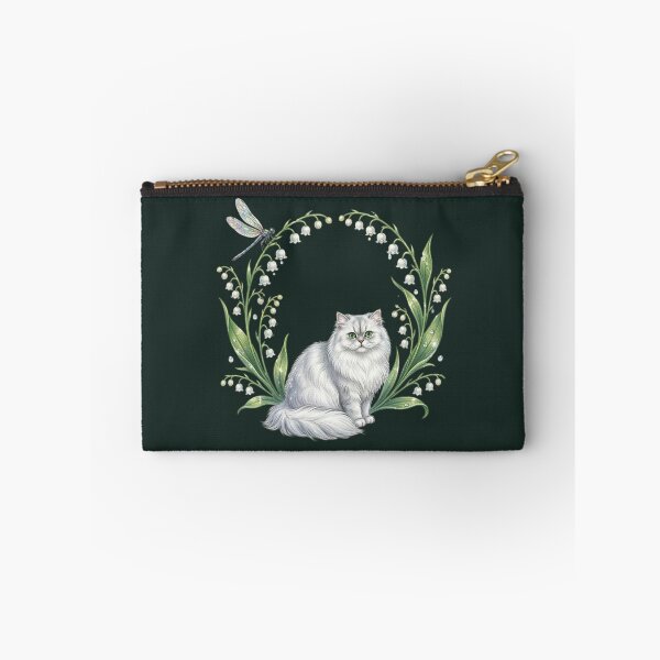 Item preview, Mystical Chinchilla Persian in Dark Forest Lily of the Valley designed and sold by Englandbear.