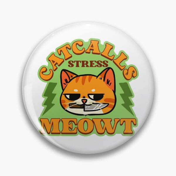 Item preview, Catcalls Stress Meowt Funny Knife Cat Pun designed and sold by dsangerv.