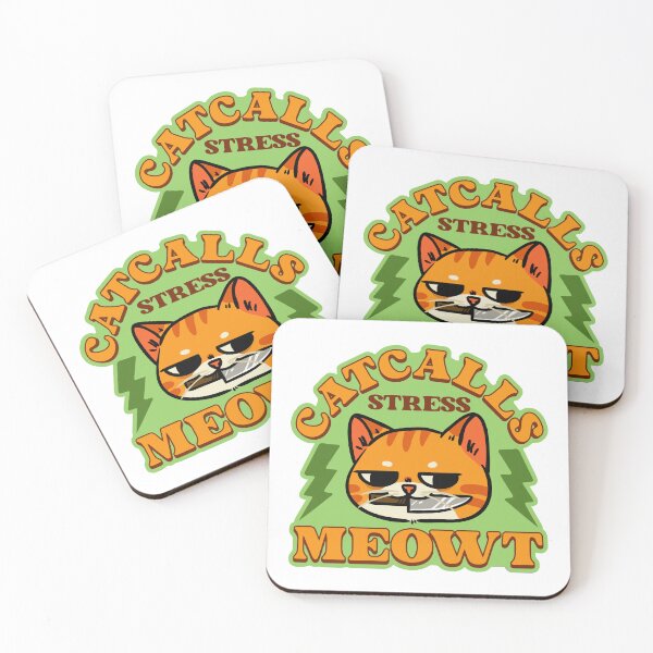 Item preview, Catcalls Stress Meowt Funny Knife Cat Pun designed and sold by dsangerv.