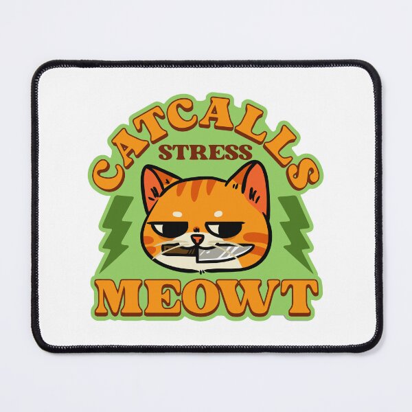 Item preview, Catcalls Stress Meowt Funny Knife Cat Pun designed and sold by dsangerv.