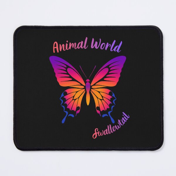 Item preview, Colorful Swallowtail Butterfly – Animal World Neon Butterfly Design designed and sold by GigaFactory.